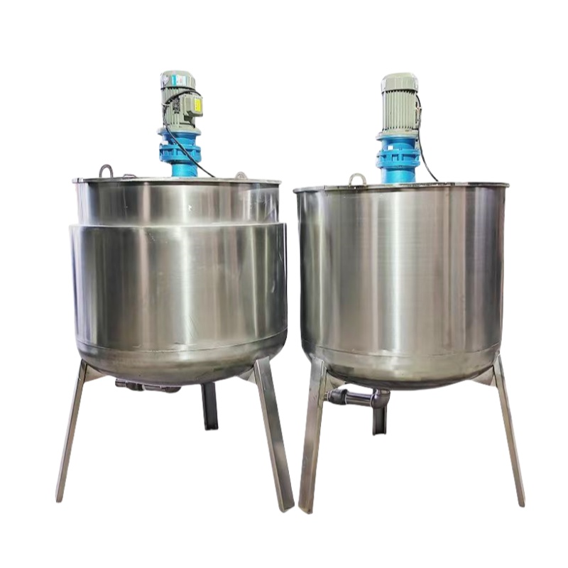 Making Soap And Detergent - Liquid Mixer Agitator Tank with Oil