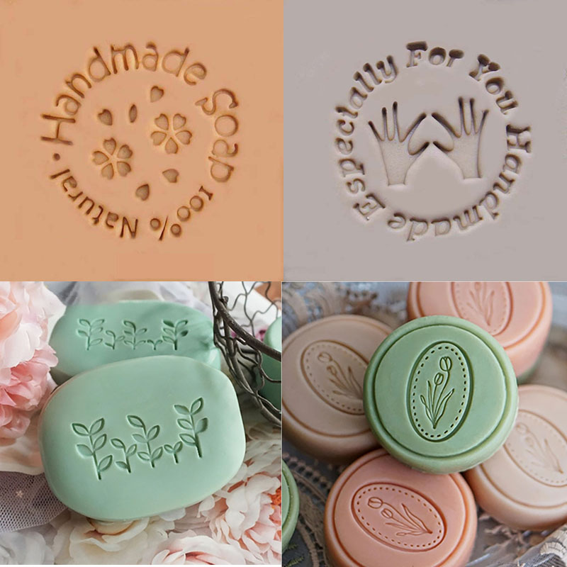 Soap Making Kit For Beginners - Personalized Custom Soap Stamp Mold, Sealing