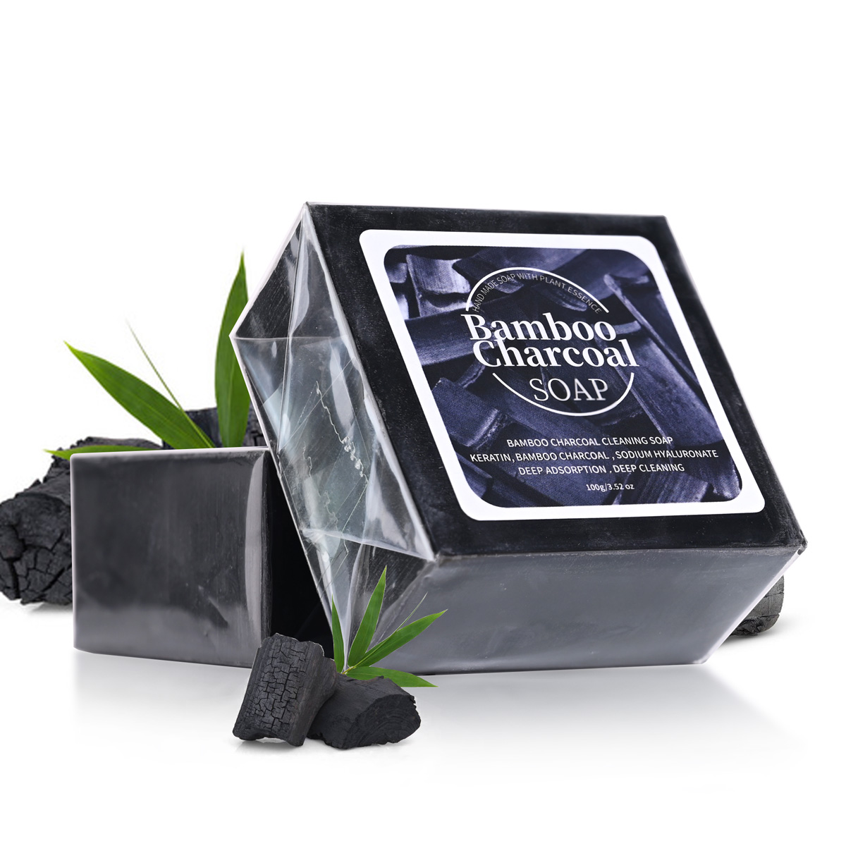 Soap Making Essential Oils - B+100G Bamboo Charcoal Powder Deep Cleaning