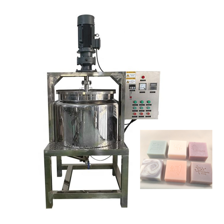 Making Soap And Detergent - 100l Chemical Equipment Shampoo Detergent Mixing