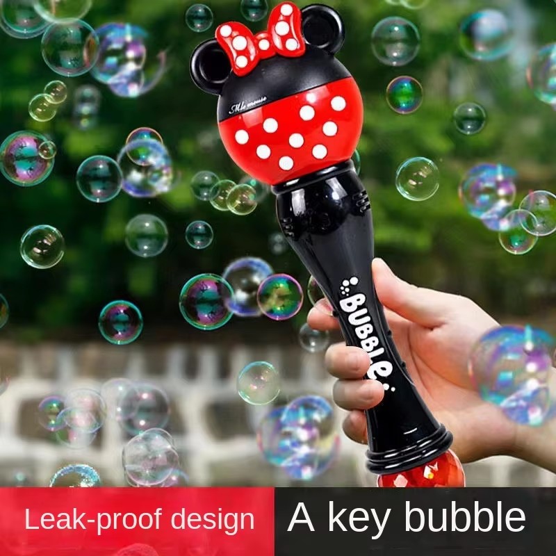 Soap Making Lab - Mickey Cartoon New Bubble Machine Boys
