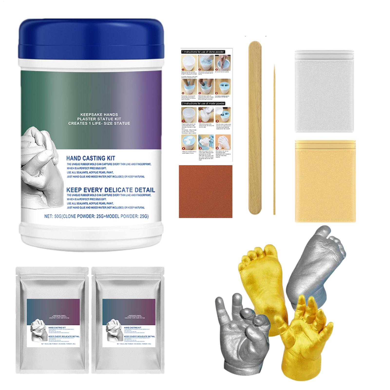 Soap Making Kit For Kids - Baby Hand And Foot Casting Kit