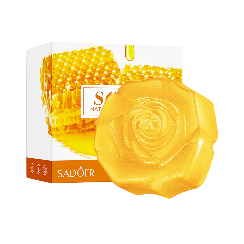 1Pcs Honey Handmade Soap Clean - Soap Making Essential Oils ulasan dan harga