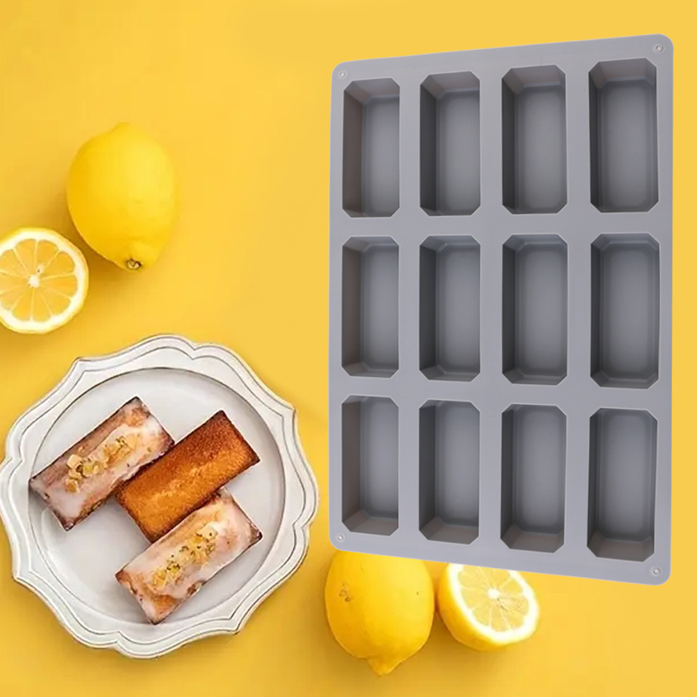 Silicone Rectangular Cake Mold - Soap Making Jelly ulasan dan harga