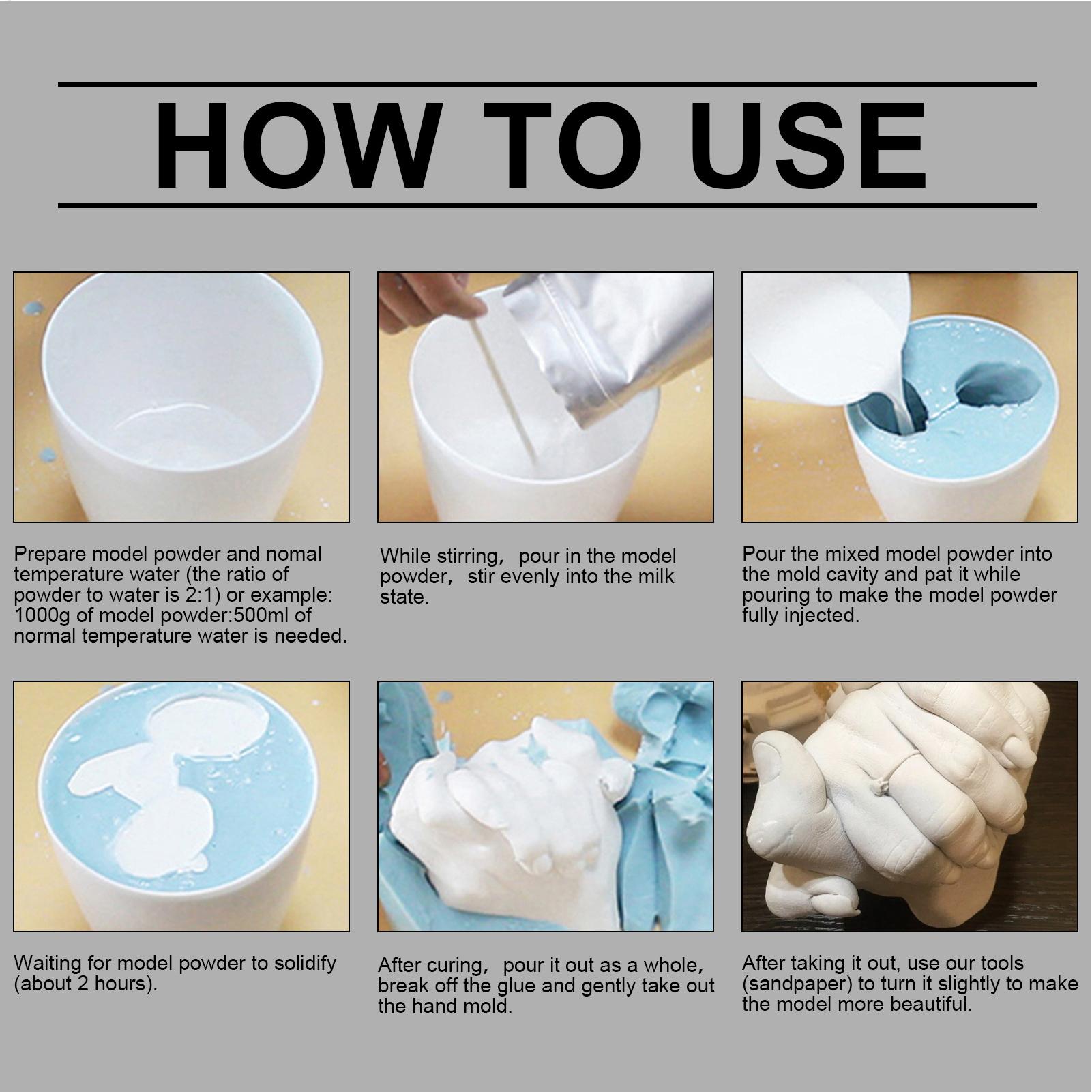 Baby Hand And Foot Casting Kit - Soap Making Kit For Kids ulasan dan harga