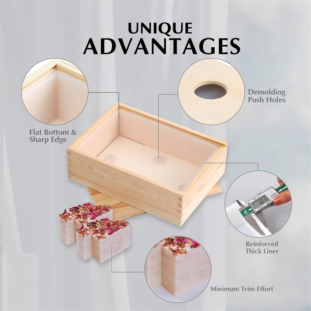 Large Soap Molds Rectangle Sil - Soap Making Business ulasan dan harga