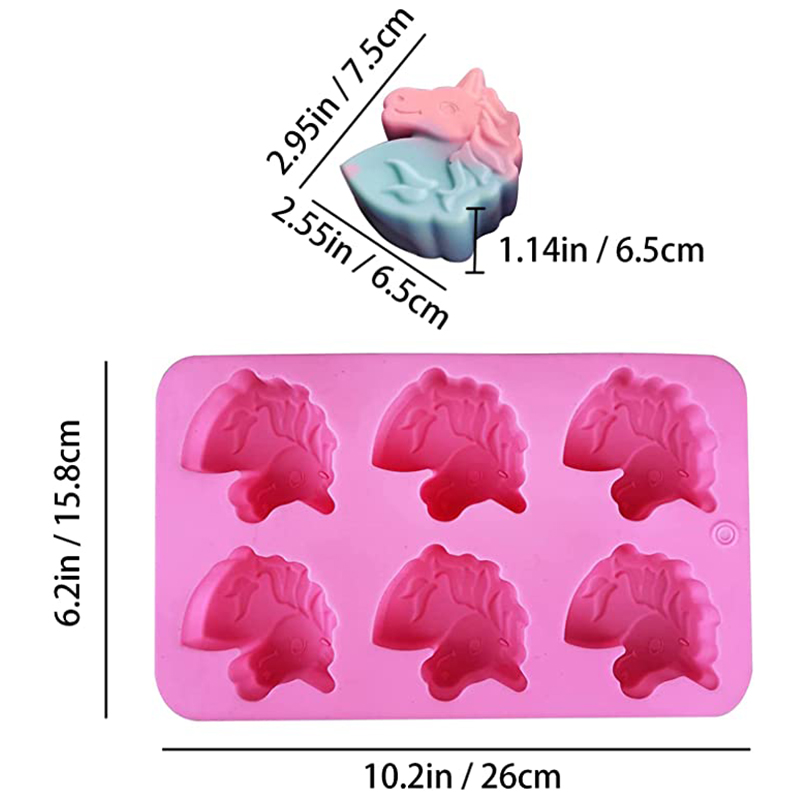 Unicorn Silicone Mold For Baki - Soap Making Kit For Kids ulasan dan harga