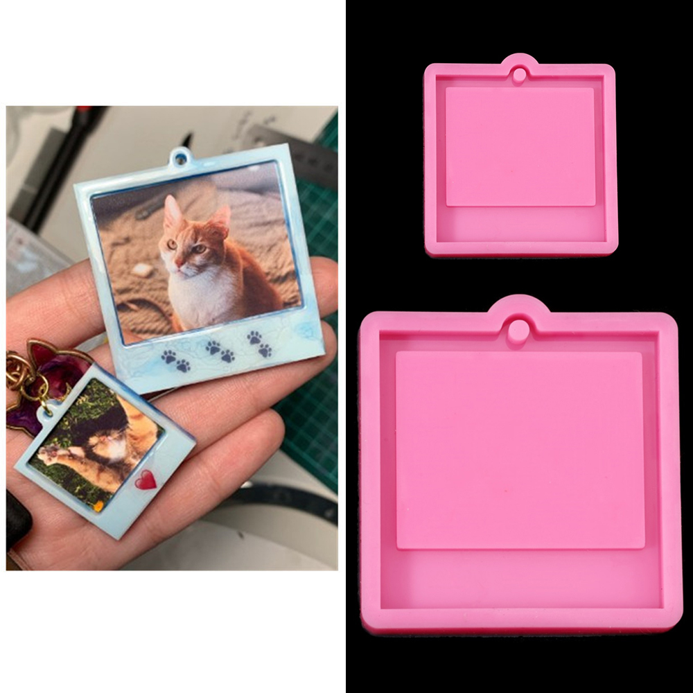 Photo Frame Epoxy Resin Keycha - Melt Pour Soap Base ulasan dan harga