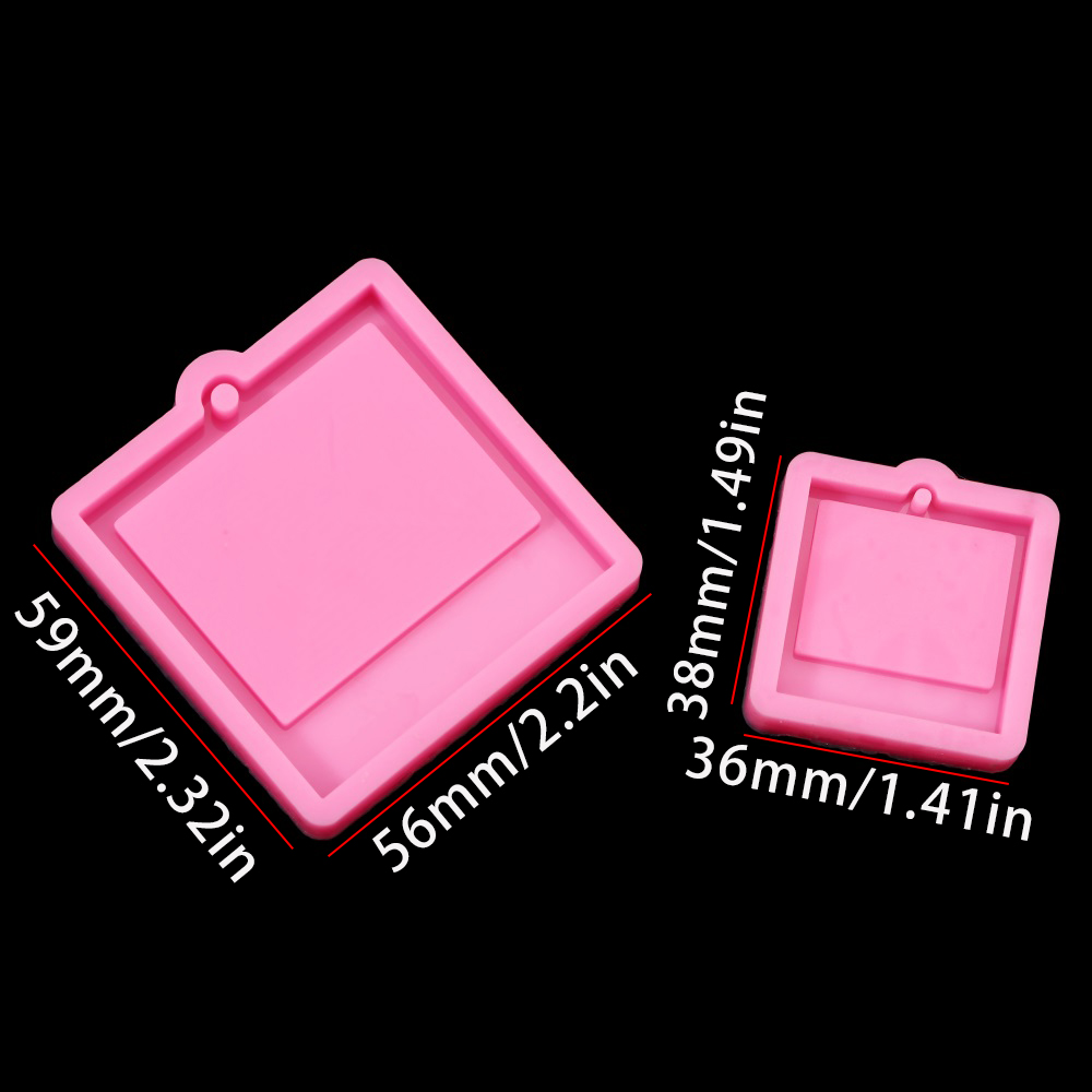 Photo Frame Epoxy Resin Keycha - Melt Pour Soap Base ulasan dan harga