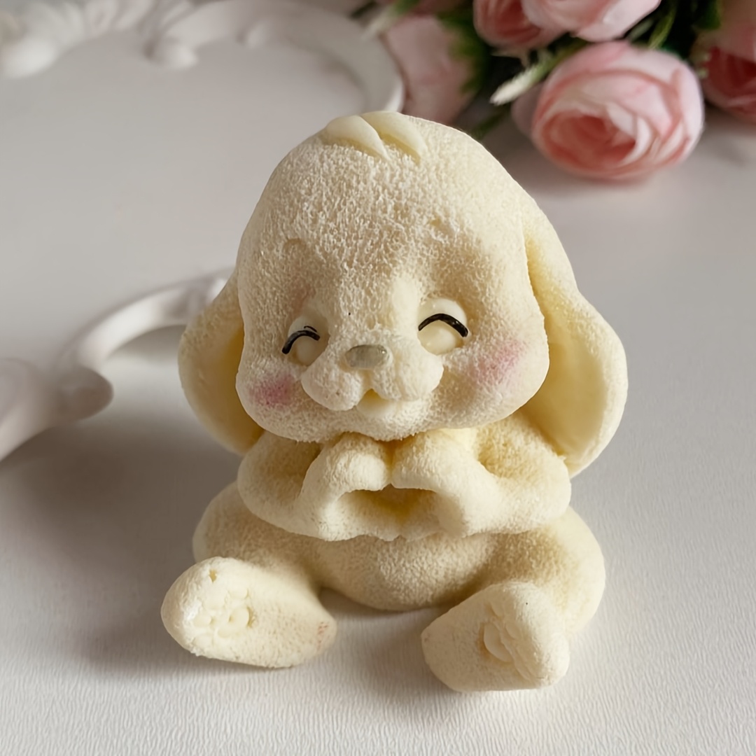 1pc Adorable Rabbit Resin Sili - Melt Pour Soap Base ulasan dan harga