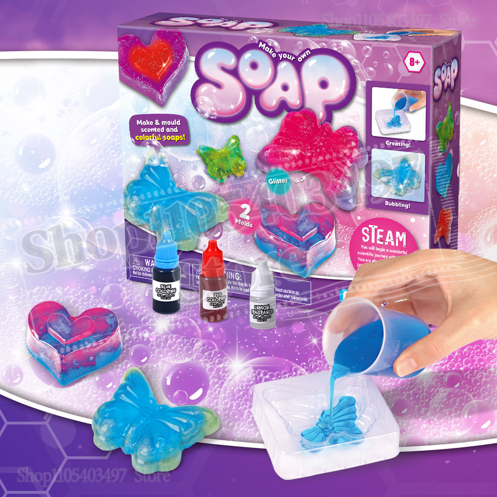 Multiple Styles Kids DIY Soap  - Soap Making Kit For Kids ulasan dan harga