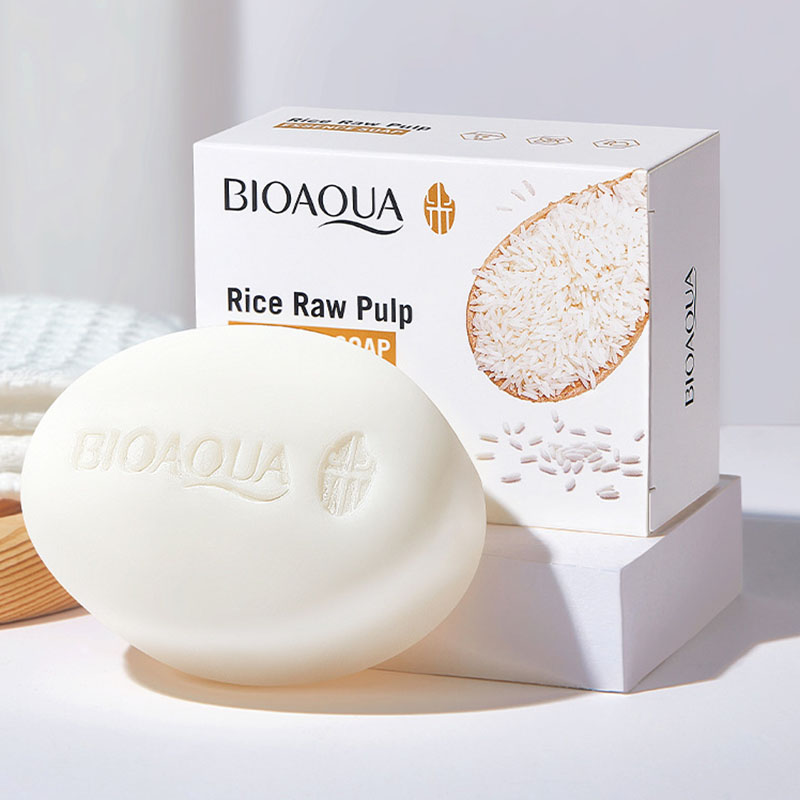 BIOAQUA White Rice Raw Pulp Fa - Soap Making Essential Oils ulasan dan harga
