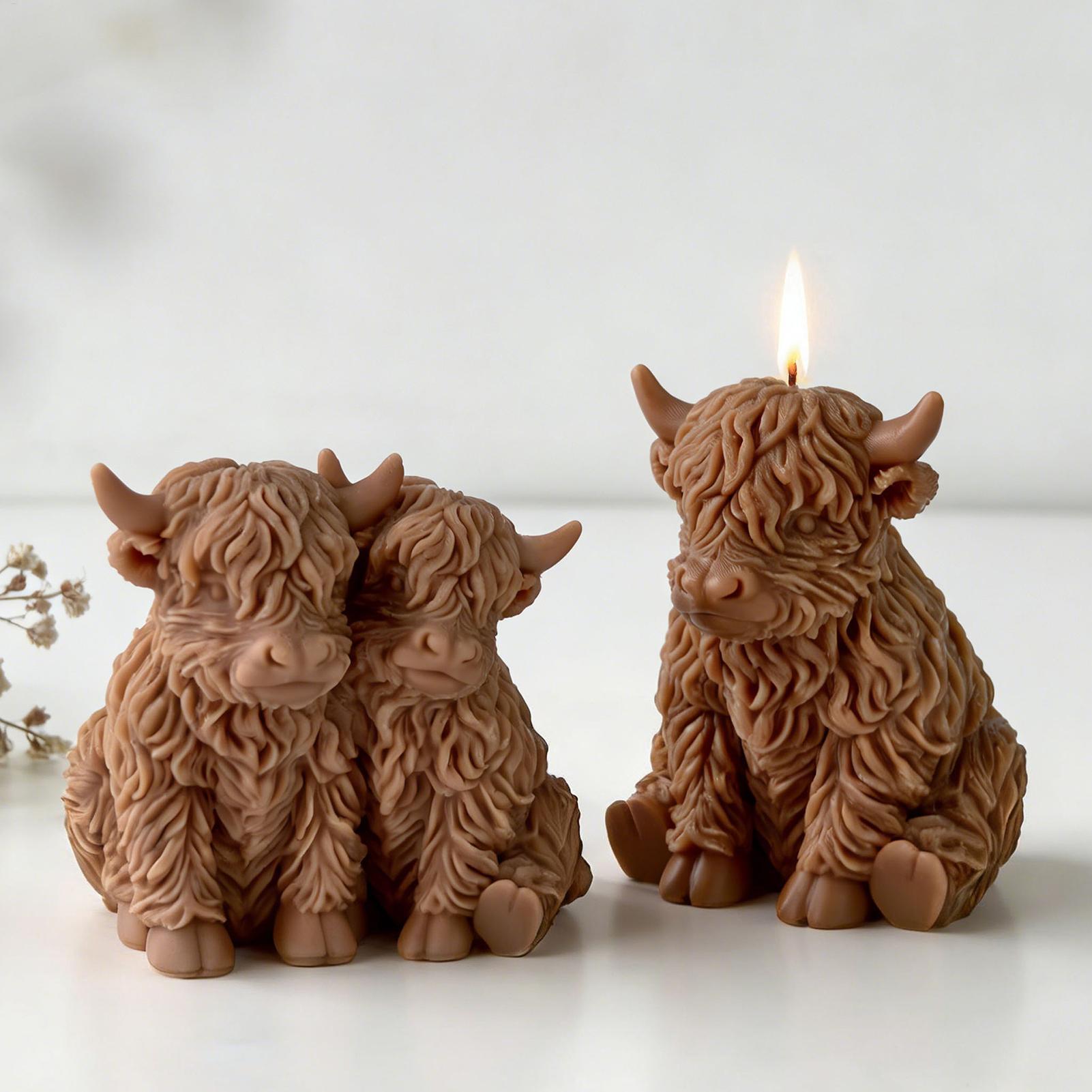 Highland Cow Silicone Mold Reu - Soap Making Business ulasan dan harga
