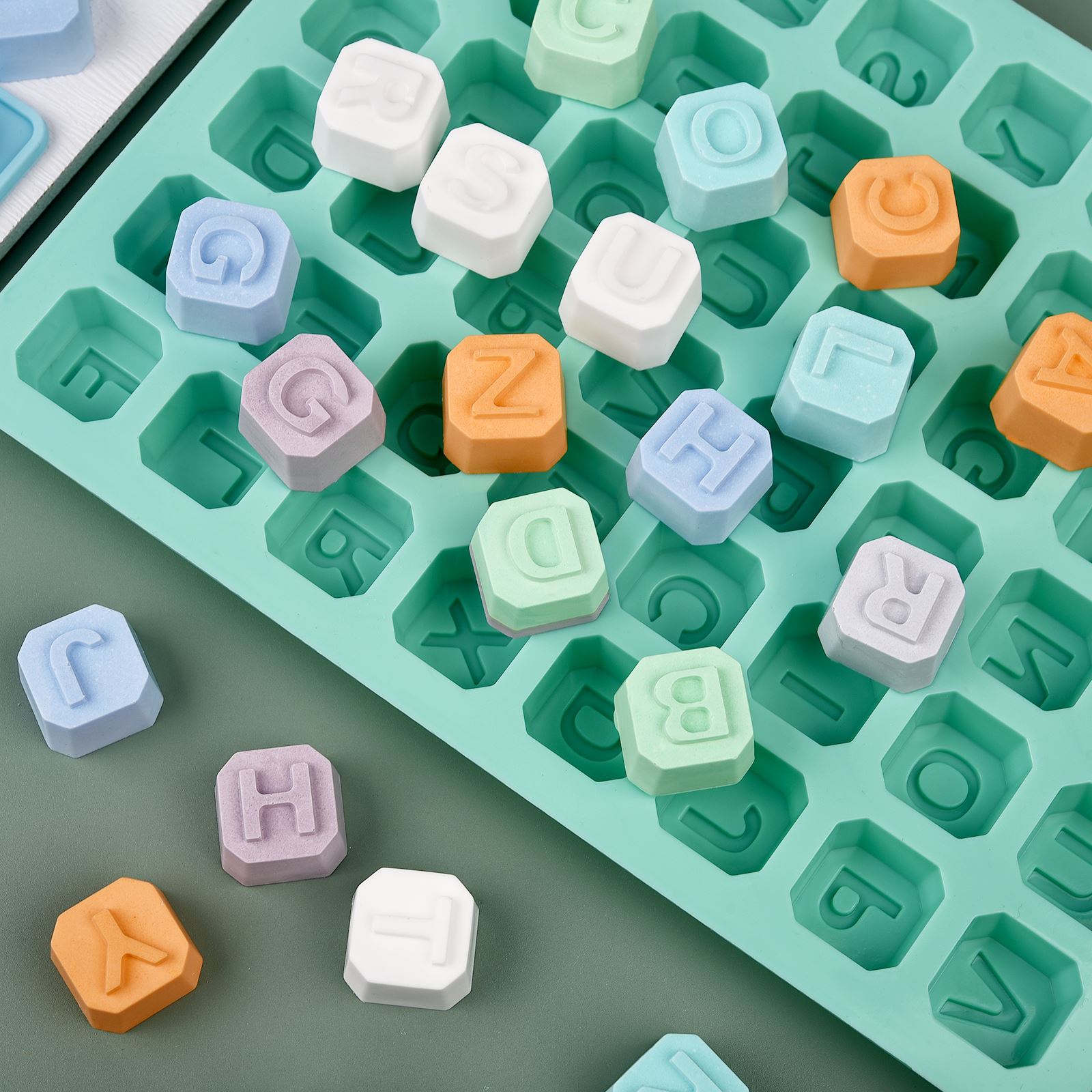 48 Letter Enghish Alphabet let - Melt Pour Soap Base ulasan dan harga
