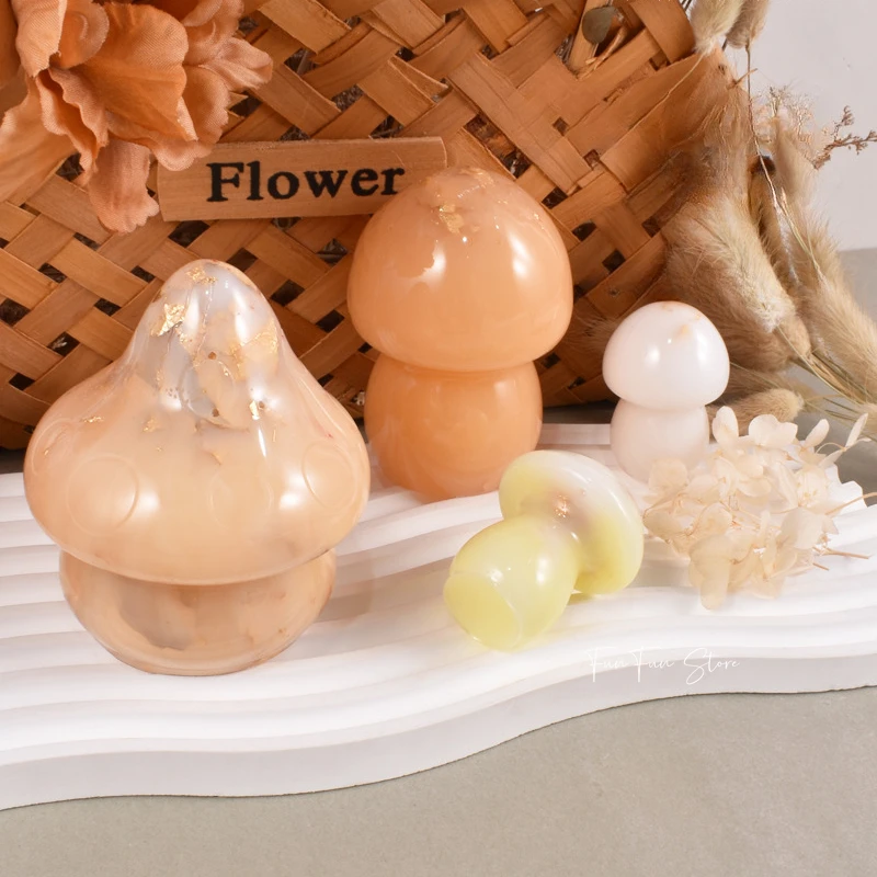 3D Mushroom Candle Silicone Mo - Soap Making Business ulasan dan harga