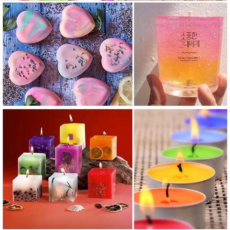 20 Colors 10ml Candle Wax Pigm - Soap Making Jelly ulasan dan harga