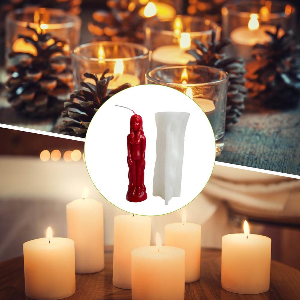 DIY Candle Mold Humanoid Candl - Soap Making Business ulasan dan harga