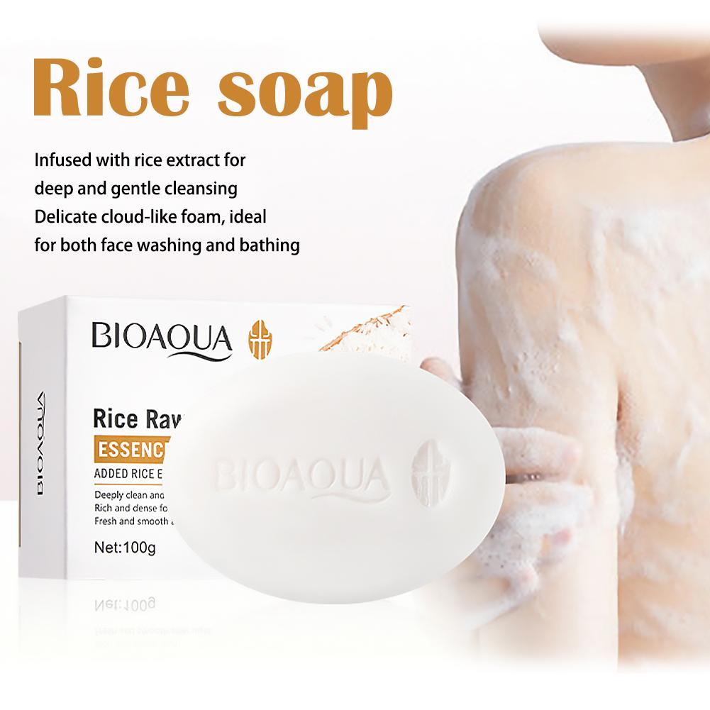 BIOAQUA White Rice Raw Pulp Fa - Soap Making Essential Oils ulasan dan harga