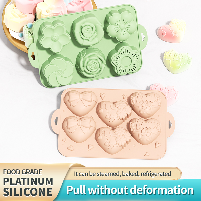 Silicone Soap Mold,Heart Flowe - Soap Making Jelly ulasan dan harga
