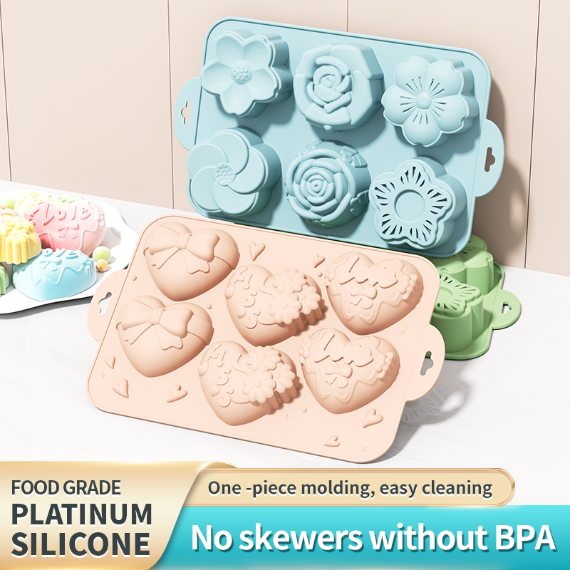 Silicone Soap Mold,Heart Flowe - Soap Making Jelly ulasan dan harga