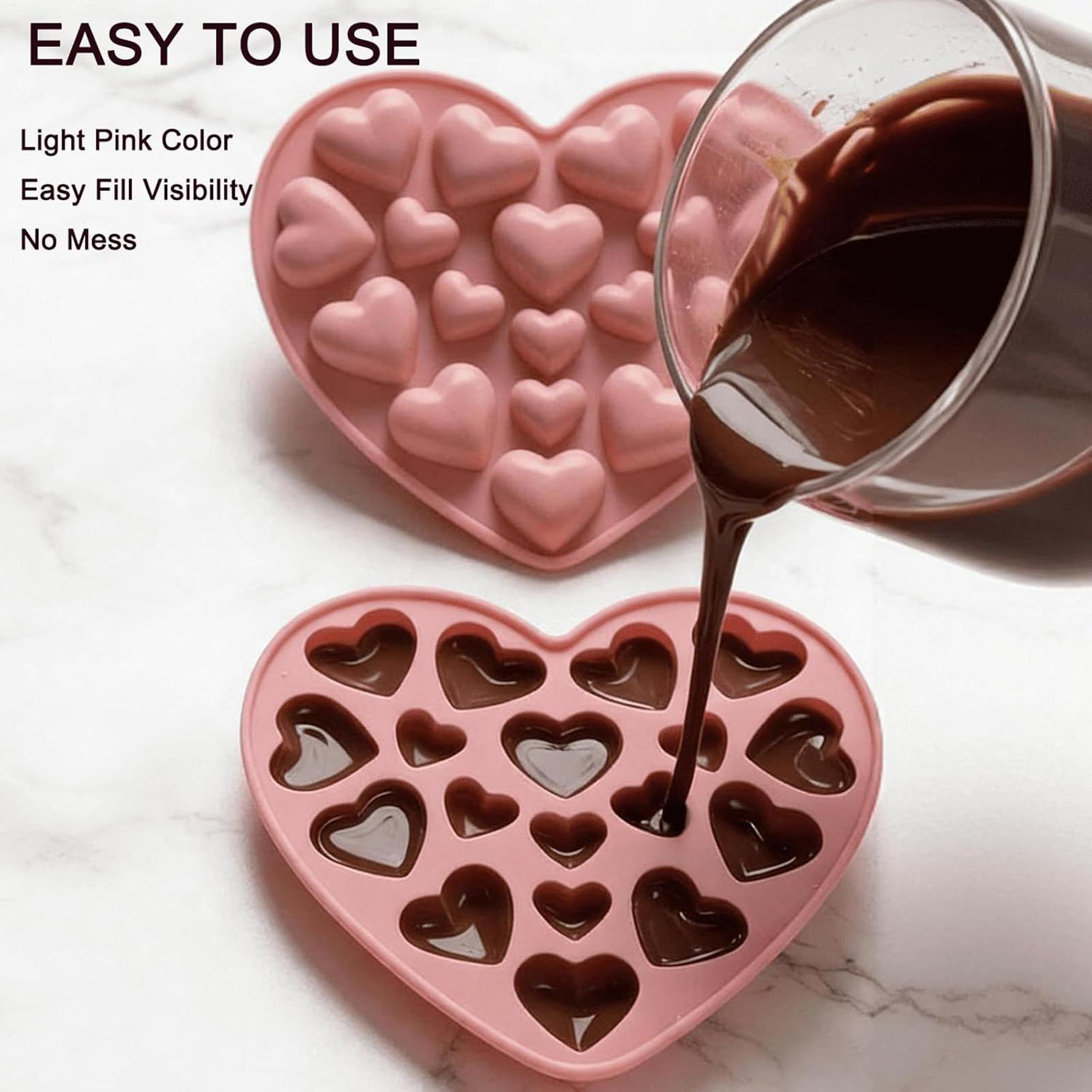 Love Silicone Chocolate Mold S - Soap Making Jelly ulasan dan harga