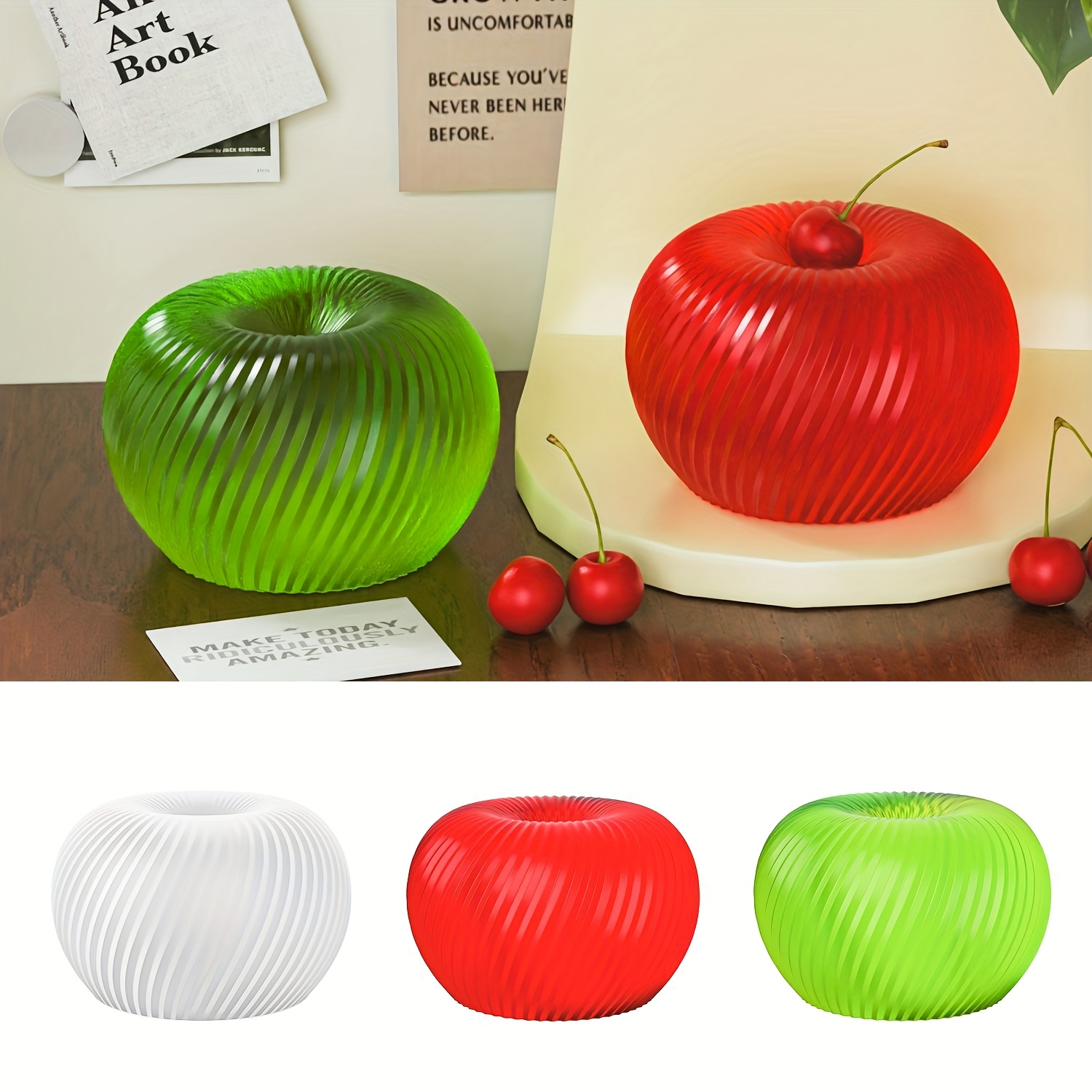 A trendy red apple silicone mo - Melt Pour Soap Base ulasan dan harga