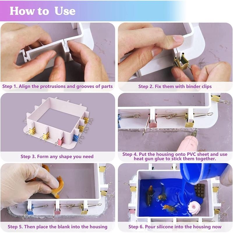 91AC Plastic Housing Frame for - Soap Making Kit For Kids ulasan dan harga