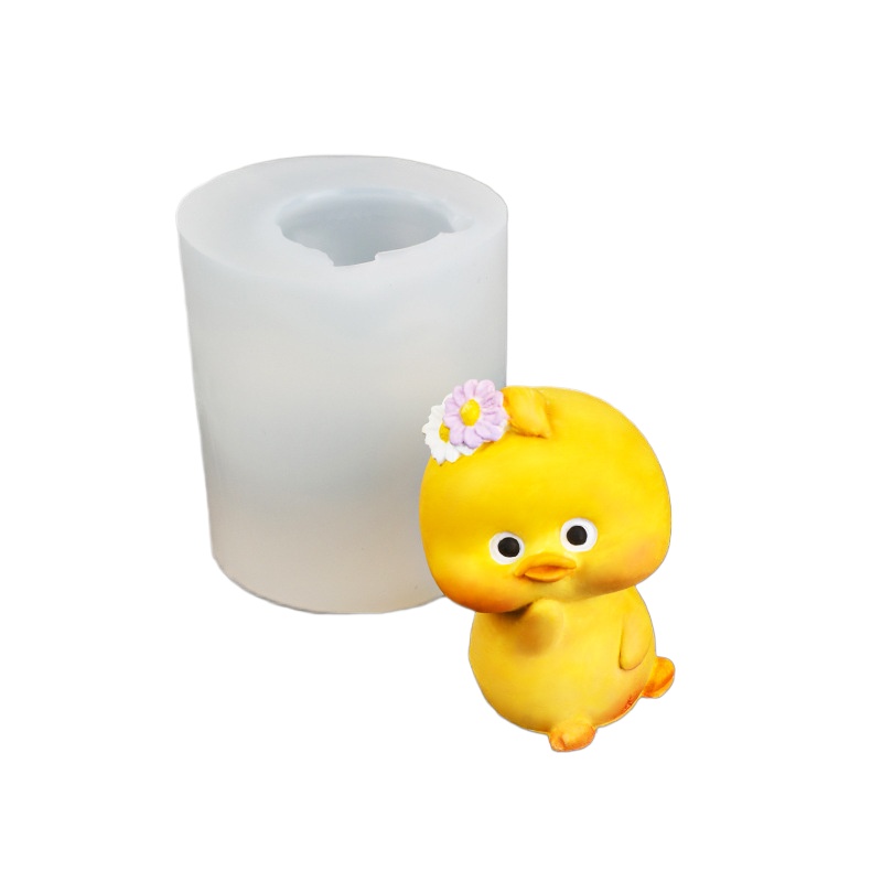 3D Smile Duck Silicone Candle  - Soap Making Business ulasan dan harga