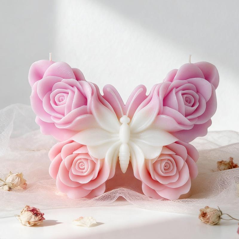 DIY Rose Butterfly Form Silico - Melt Pour Soap Base ulasan dan harga