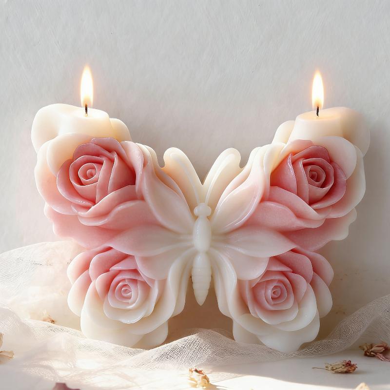 DIY Rose Butterfly Form Silico - Melt Pour Soap Base ulasan dan harga