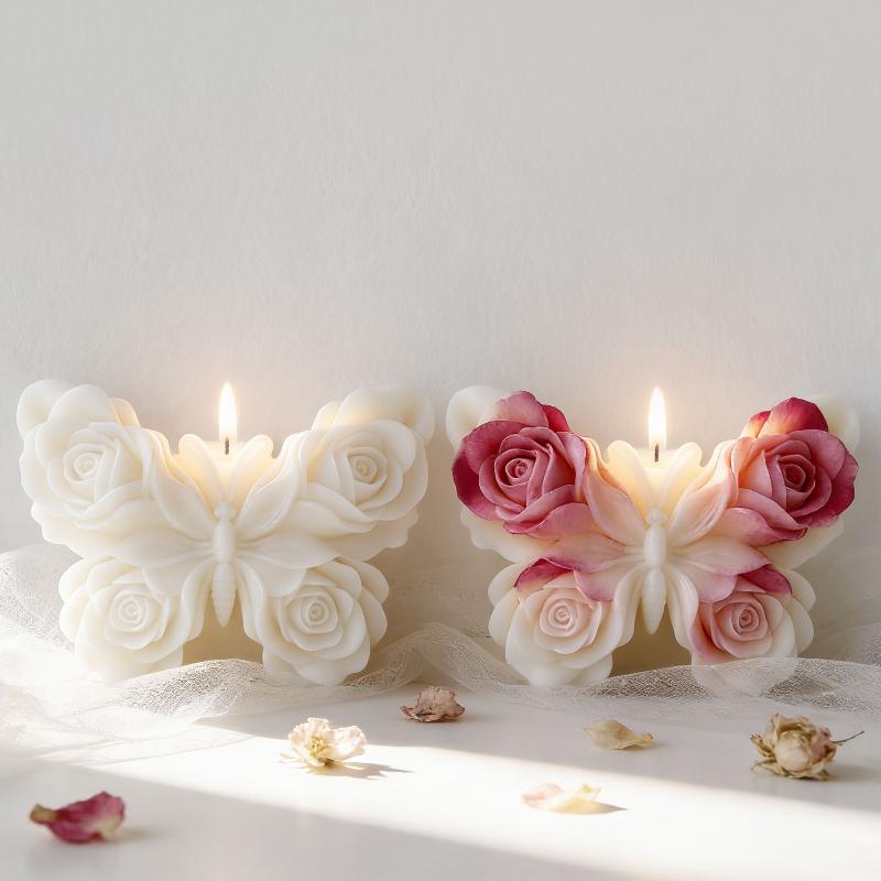 DIY Rose Butterfly Form Silico - Melt Pour Soap Base ulasan dan harga