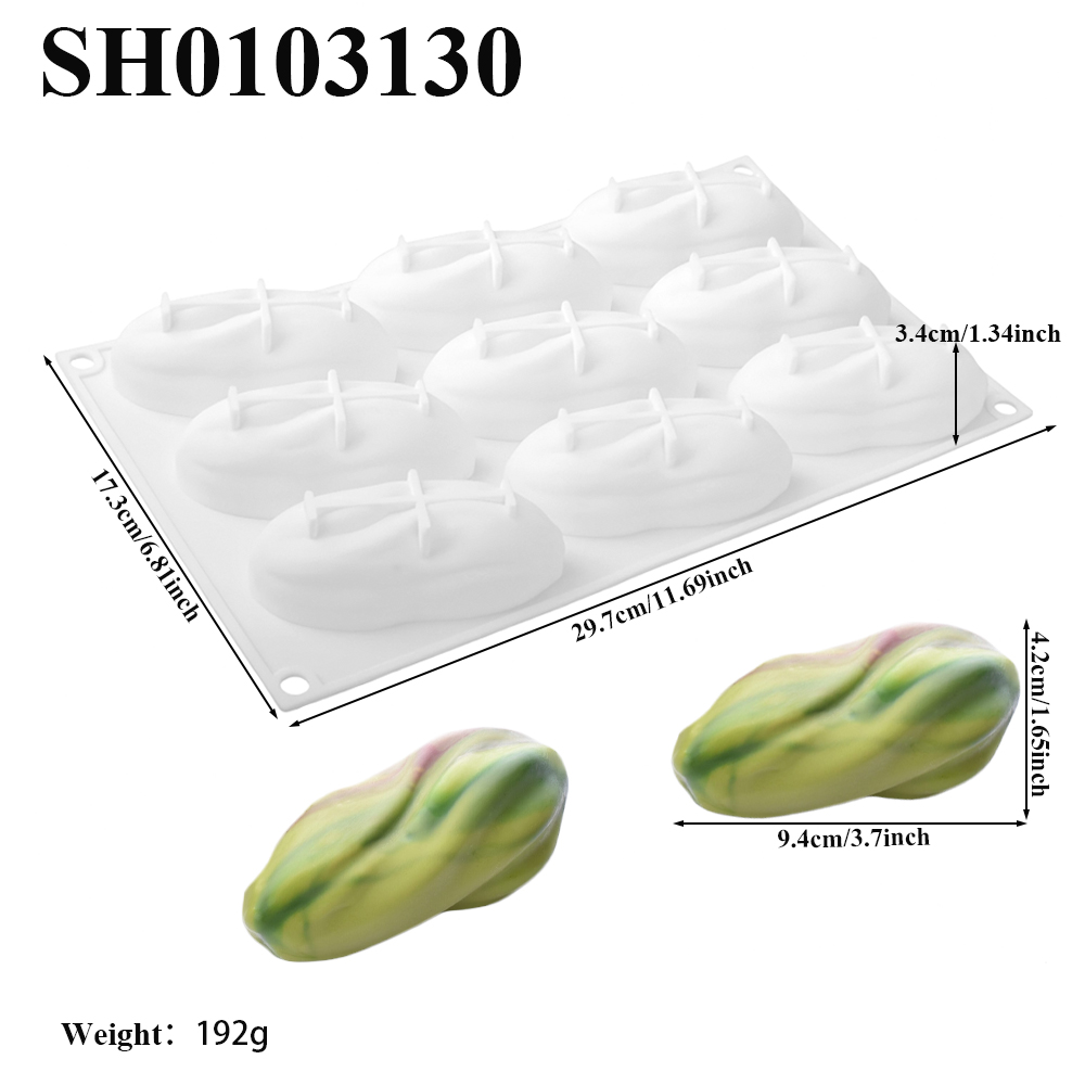 Pistachios Design 1 or 4 or 9- - Melt Pour Soap Base ulasan dan harga