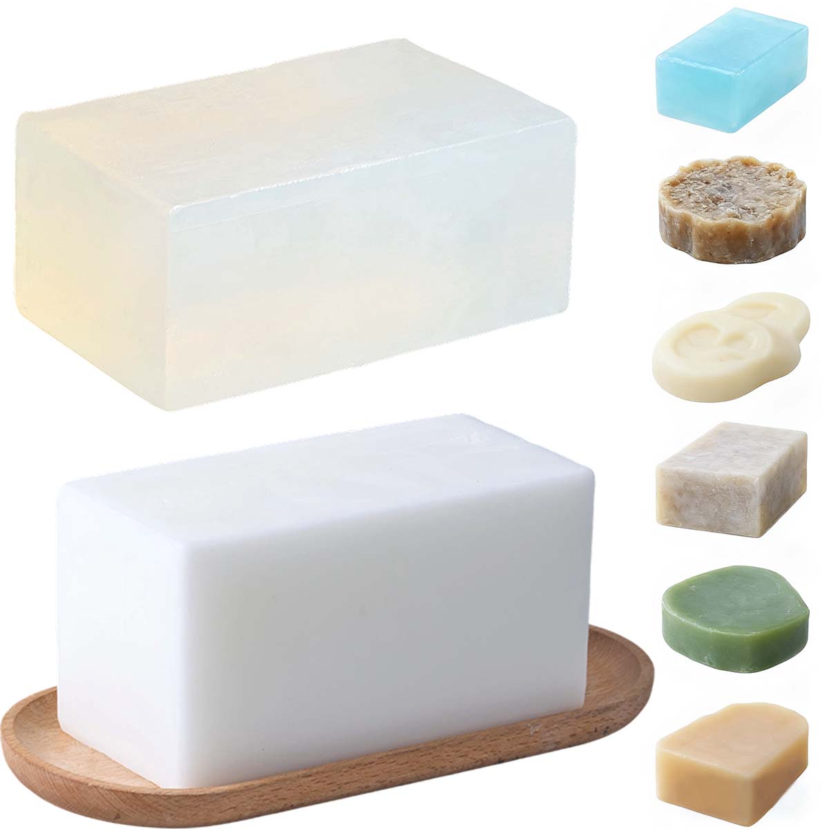 1000G Box Clear White Glycerin - Soap Making Kit For Beginners ulasan dan harga